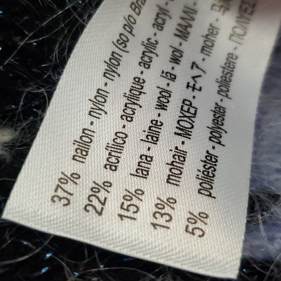 Wool blend Zara sweater sz M - Picture 5 of 5